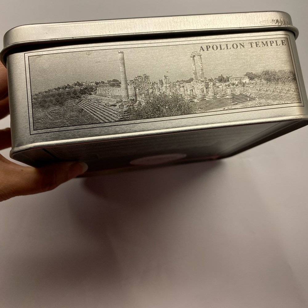 Atiq Tin Box Storage Iran Classic Scene - Picture 5 of 10